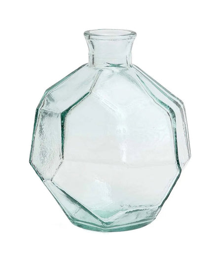 De Ronde Origami Vaas - Blauw