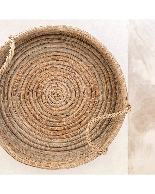 Dienblad Pintu - Zeegras -  Beige