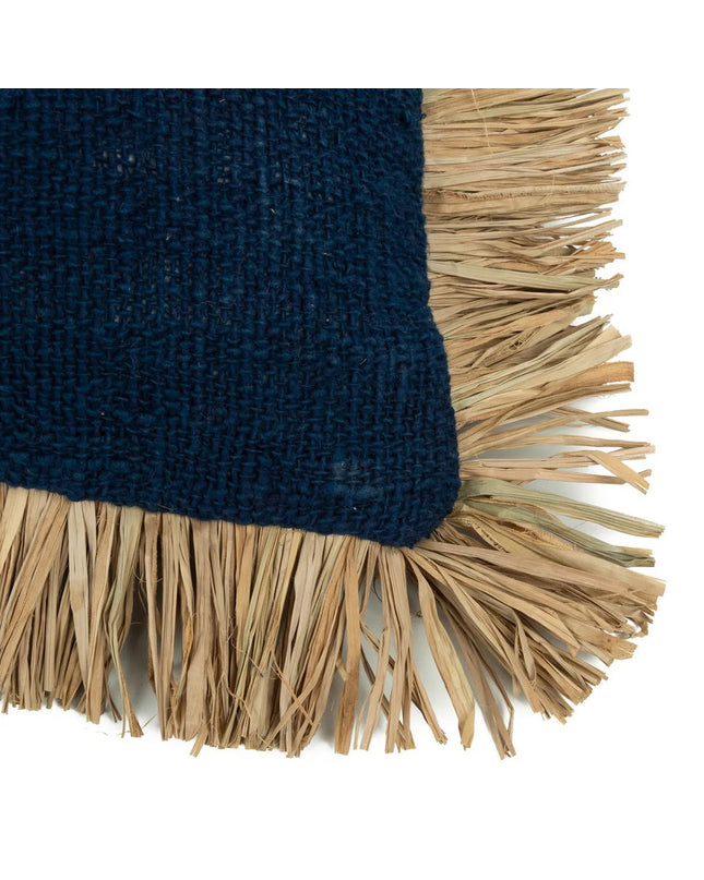 De Saint Tropez Kussenhoes - Blauw Natuurlijk - 30x50