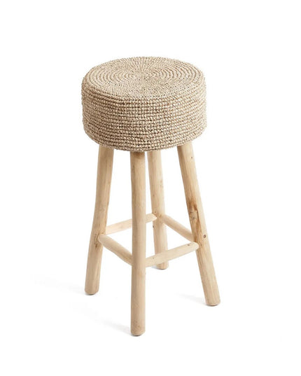 De Raffia-barkruk
