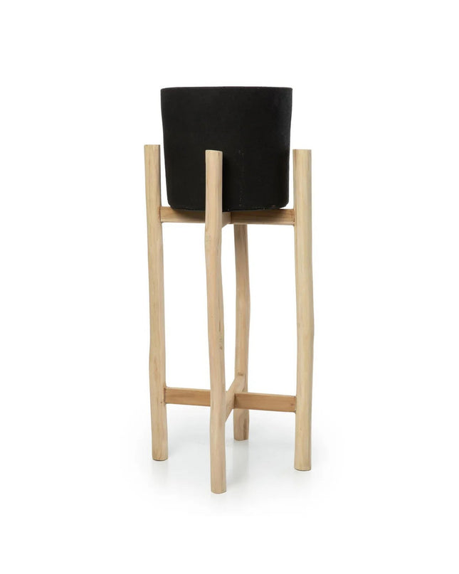 The Charcoal High - Zwart Naturel - L