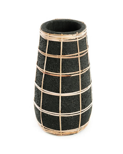 The Cutie Vase - Zwart Naturel - M