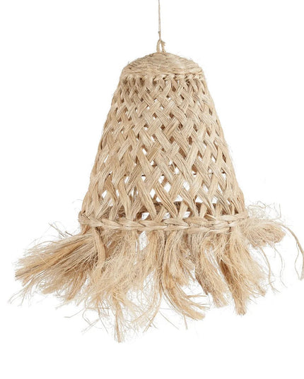 De Abaca Jelly Fish-hanger - Naturel - S