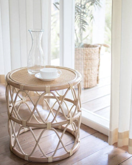 Rotan bijzettafel | Eindtabel | Banktafel MUARA