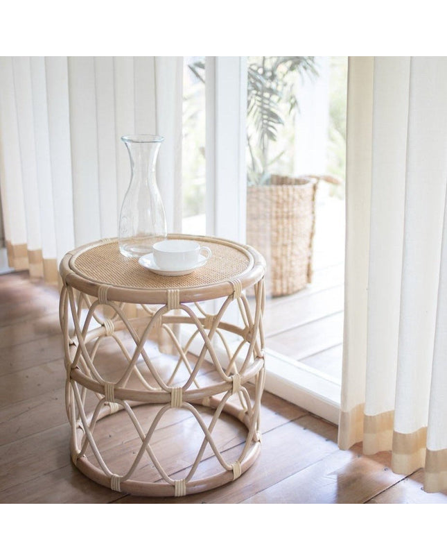 Rotan bijzettafel | Eindtabel | Banktafel MUARA
