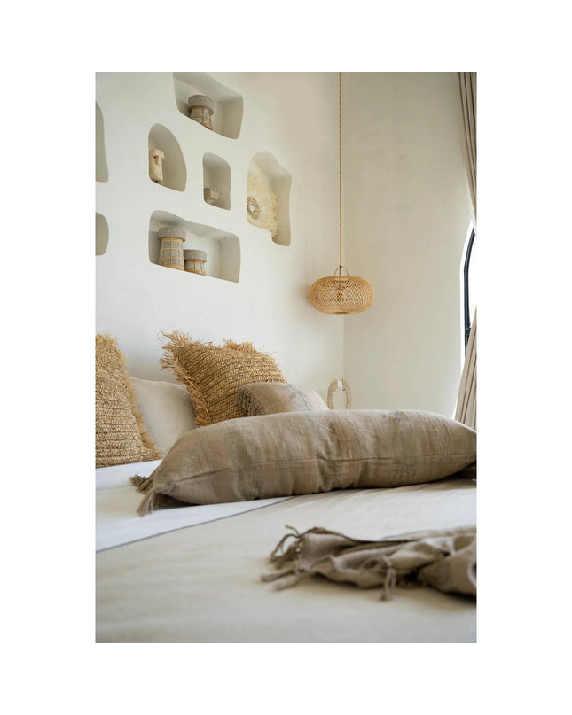 De Oh My Gee Kussenhoes - Betonfluweel - 35x100