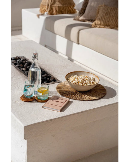 De Teak Root Boho Coaster