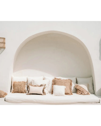 De Saint Tropez Kussenhoes - Naturel Wit - 30x50