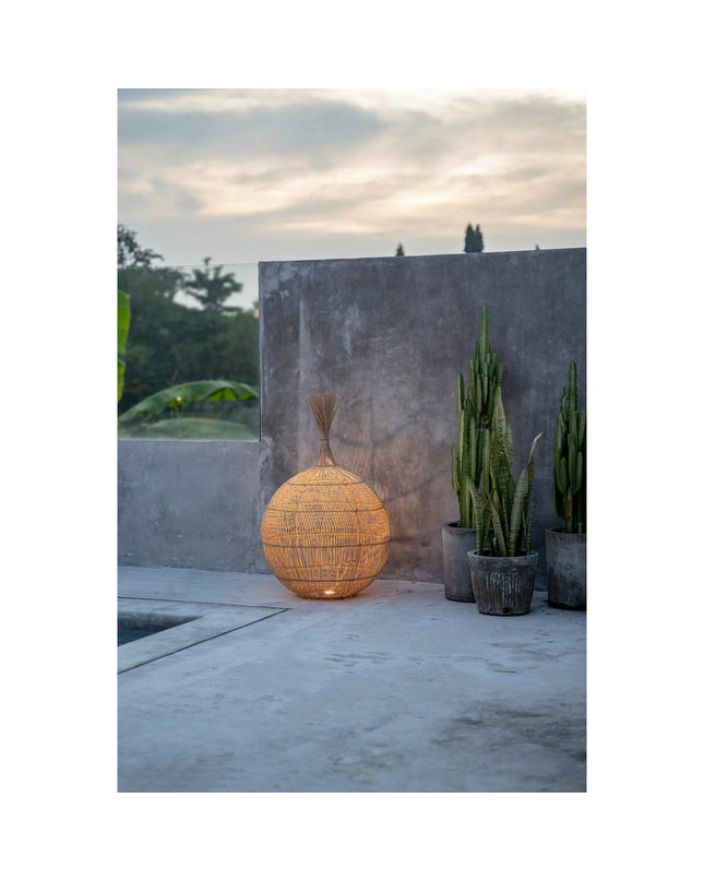 De Wonton Vloerlamp - Hanglamp - Naturel