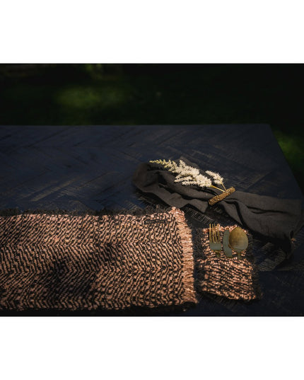 The Oh My Gee Placemat - Zwart Koper