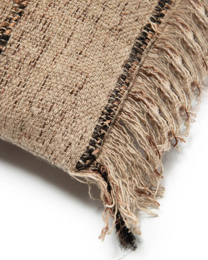 The Oh My Gee Kussenhoes - Beige Zwart - 30x50
