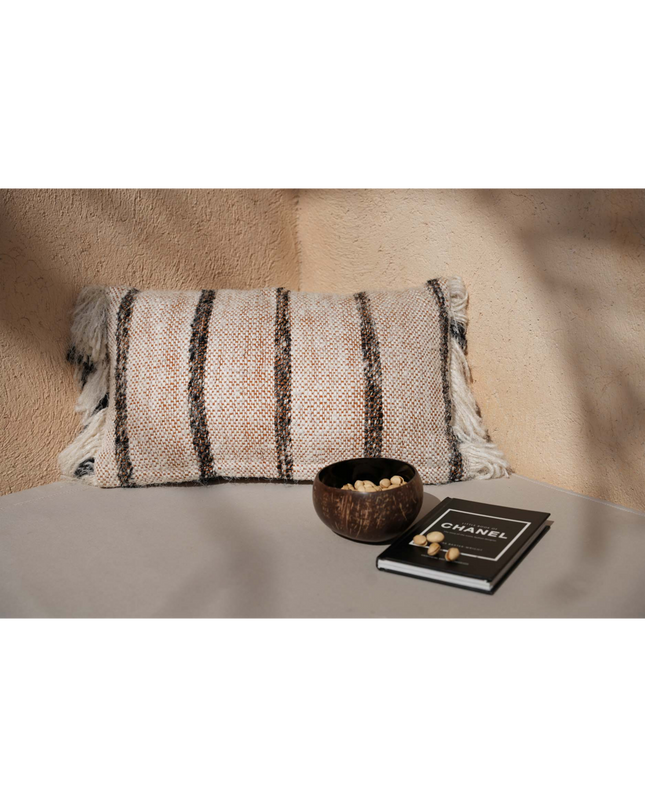 The Oh My Gee Kussenhoes - Boheems Wit - 30x50