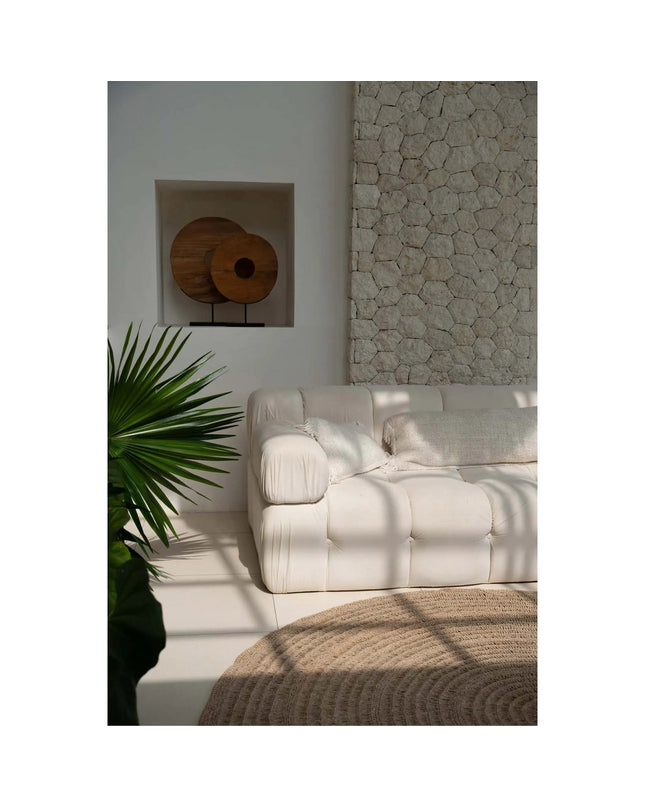 The Oh My Gee Kussenhoes - Crème - 35x100