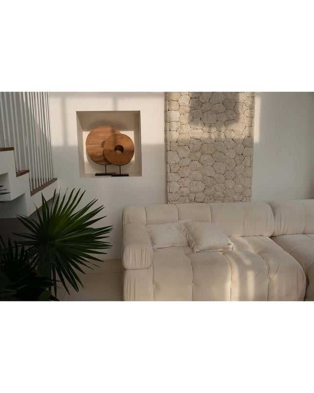 The Oh My Gee Kussenhoes - Crème - 30x50