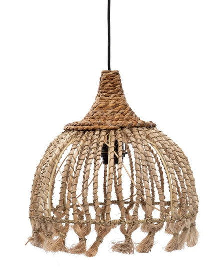 De Abaca Tassel Hanger - Naturel - S