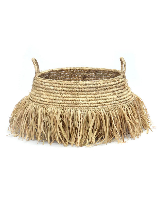De Raffia Deluxe Manden - Naturel - L