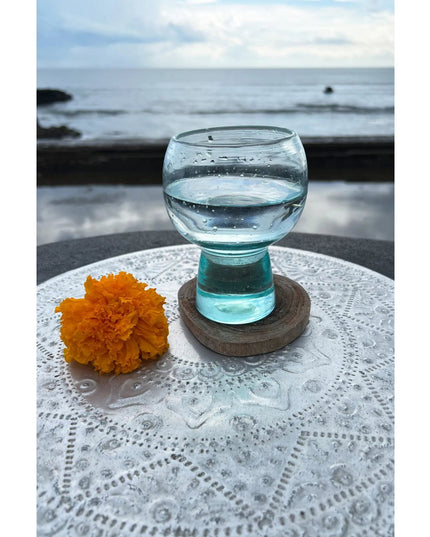 De Teak Root Boho Coaster