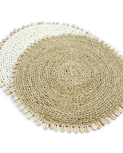 De Seagrass Shell Placemat - Natuurlijk