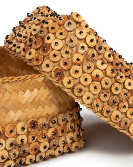 De Kokosnootmand - Naturel - Set van 2