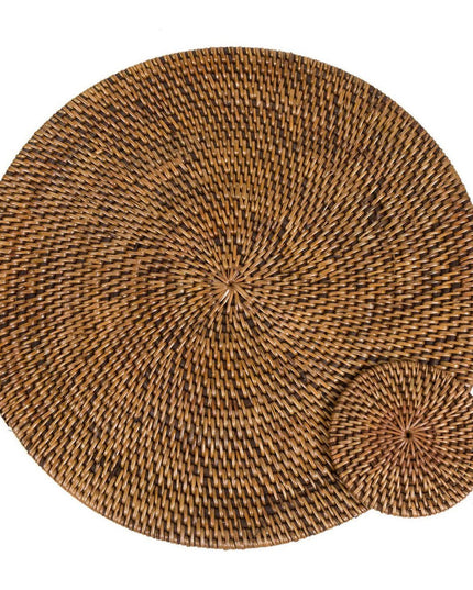 De koloniale placemat - natuurlijk bruin