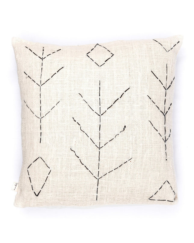 Handgeweven kussensloop SERAJA 40x40 of 50x50 cm decoratieve kussenhoes bankkussen van katoen