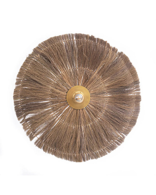 De Chi-Chi Wandlamp - Natuurlijk Messing - L
