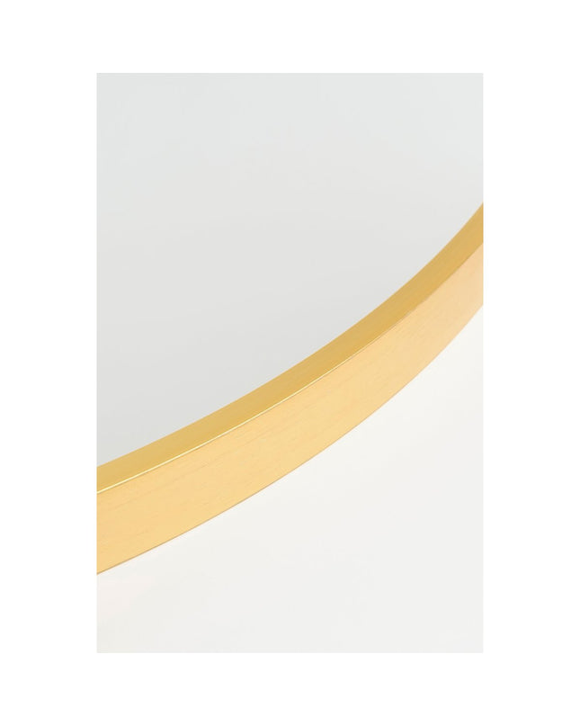 Rossi Wandspiegel - H3 x Ø60 cm - Metaal - Goud