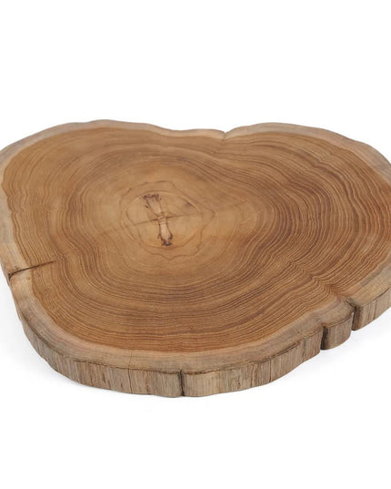 De Teakwortelsnijplank