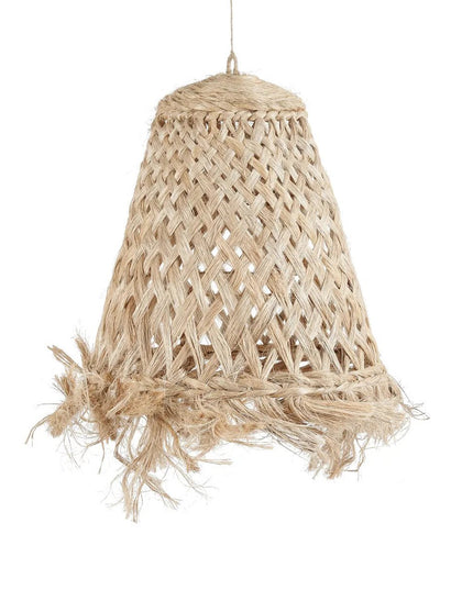 De Abaca Jelly Fish-hanger - Naturel - M