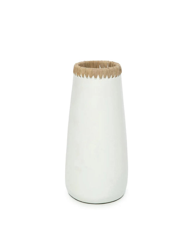 The Sneaky Vase - Wit Naturel - L