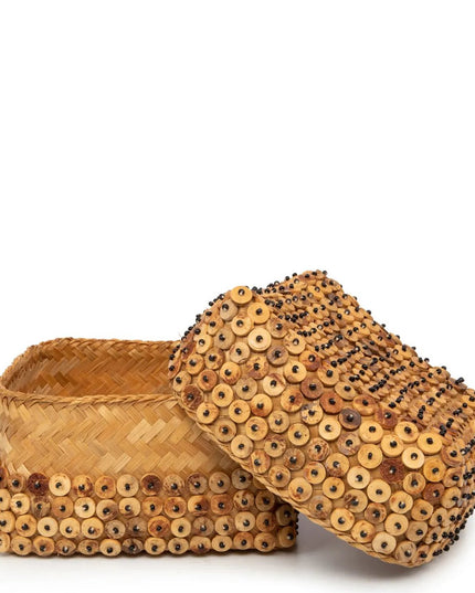 De Kokosnootmand - Naturel - Set van 2