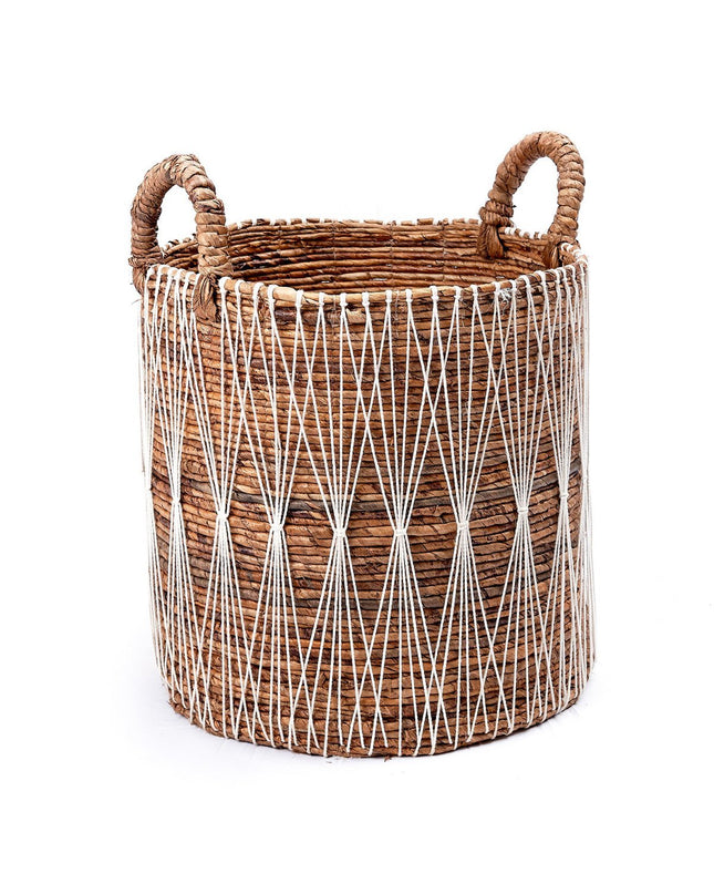 Boho wasmand | Plantenmand | Opbergmand MANDURO gemaakt van bananenvezel (3 maten)