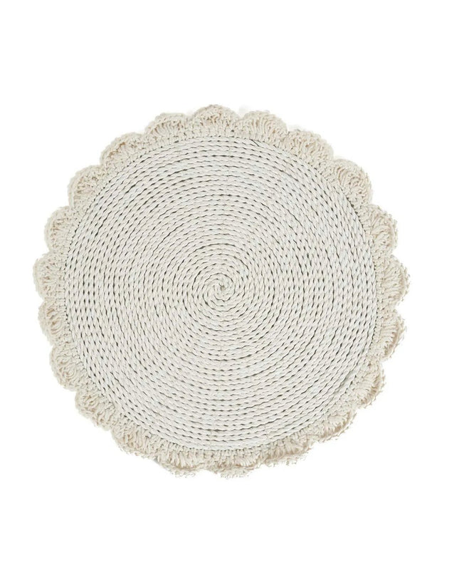 De Macrame Huwelijksplacemat - Naturel