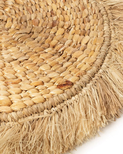 De Waterhyacint Raffia Placemat - Naturel