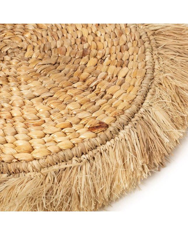 De Waterhyacint Raffia Placemat - Naturel