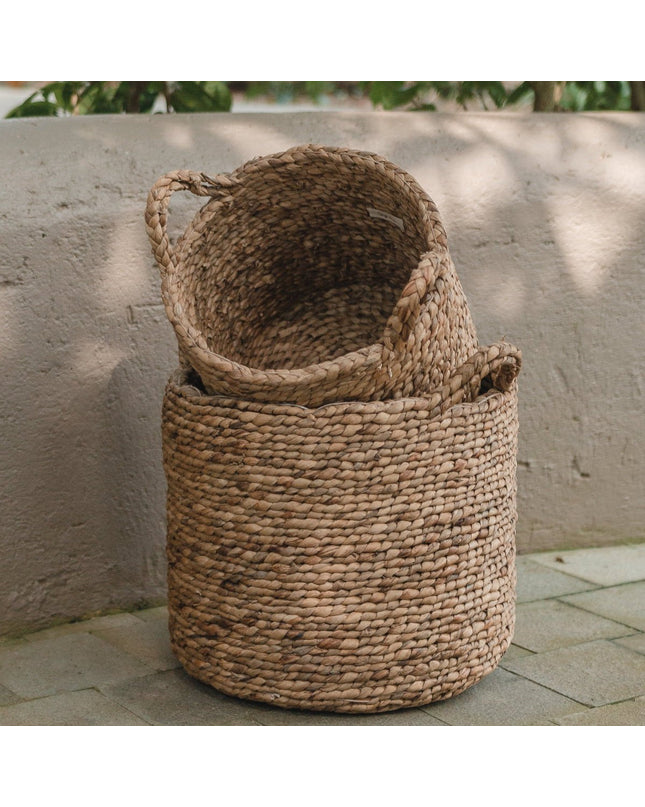 Wasmand | Plantenmand | Opbergmand BALAI van waterhyacint (3 maten)