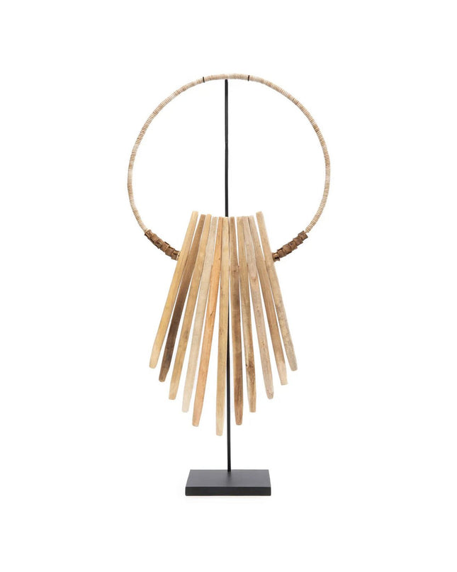 De Houten Stokjes op Standaard - Naturel