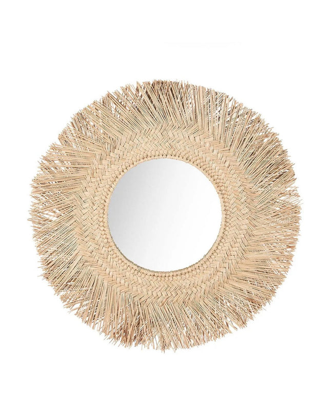 De Rotan Spiegel - Naturel - M