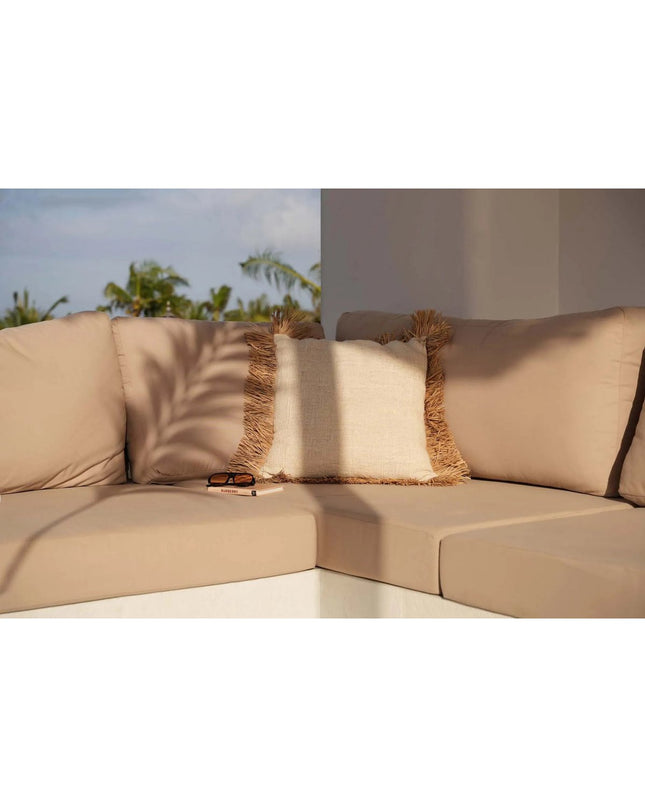 De Saint Tropez Kussenhoes - Natuurlijk Wit - 60x60