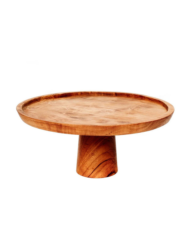 The Teak Root Cake Dish - L