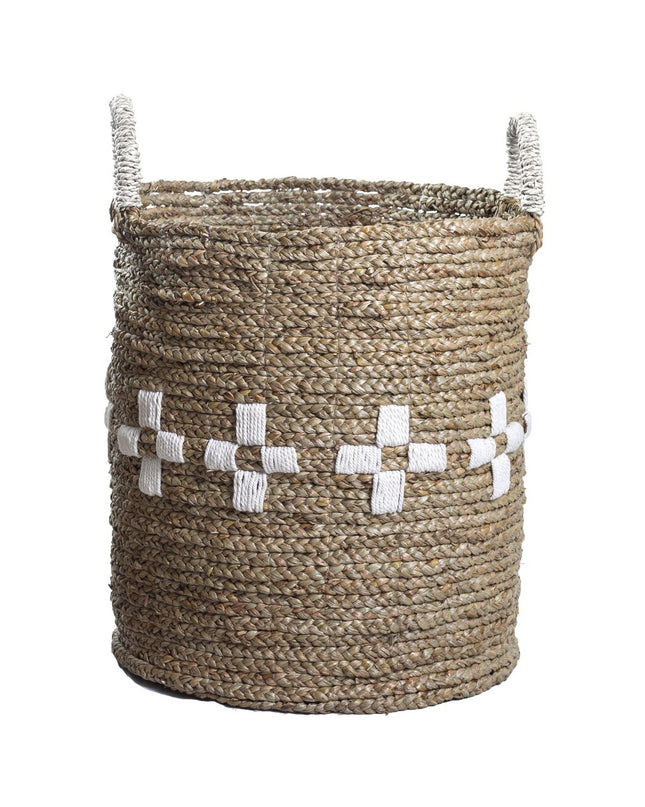 Wasmand LAWANG | Plantenmand | Opbergmand van zeegras (3 maten)