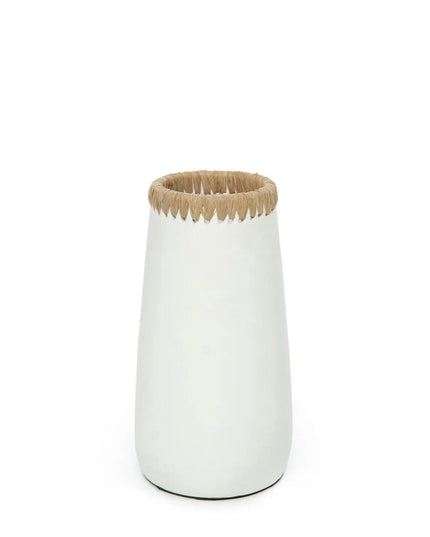 The Sneaky Vase - Wit Naturel - M