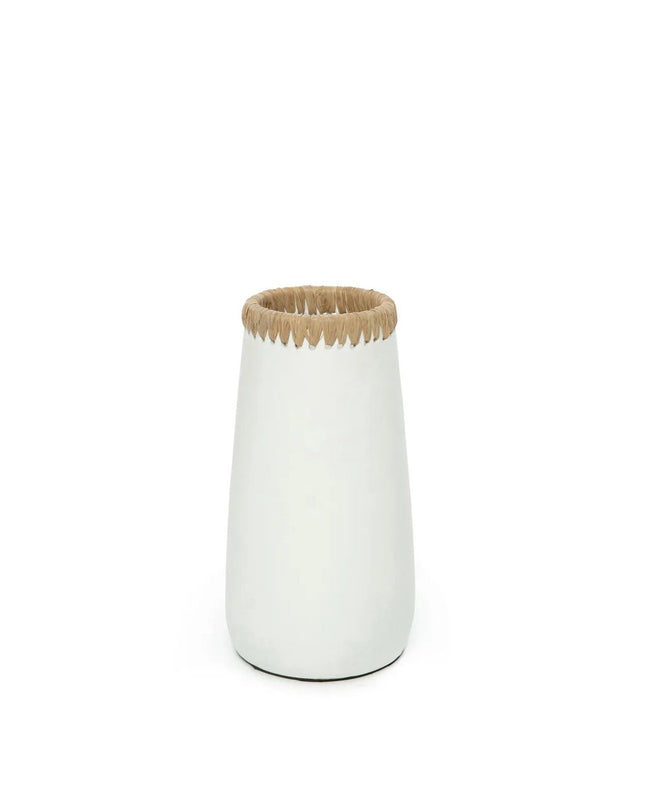 The Sneaky Vase - Wit Naturel - M