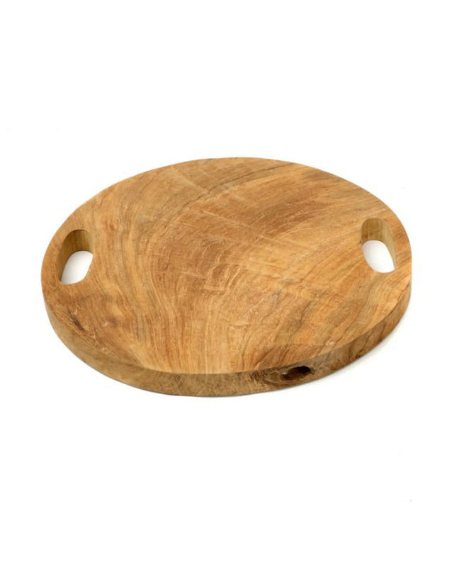 Dienblad The Teak Root - Natural - Rond Ø40cm