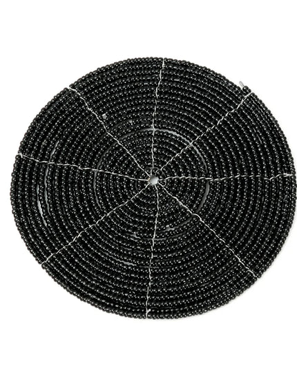 The Beaded Coaster - Zwart