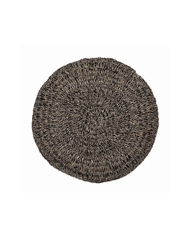 Het Zeegras Tapijt - Naturel Zwart - 100