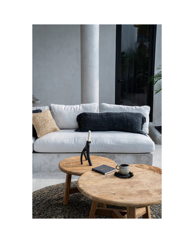 The Oh My Gee Kussenhoes - Zwart Marine - 35x100