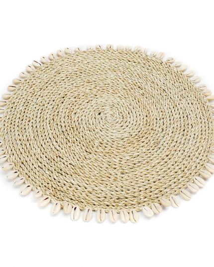 De Seagrass Shell Placemat - Natuurlijk