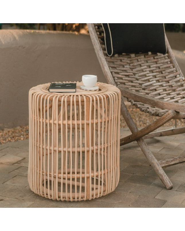 Rotan Bijzettafel | Bijzettafel | Banktafel ALAMAYA