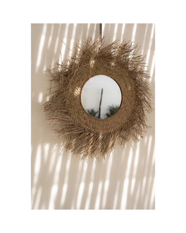 De Rotan Spiegel - Naturel - M